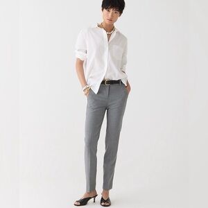 J.Crew Cameron Slim Cropped Pant In Four Season Stretch Grey Size 0